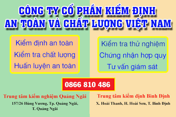 Kiểm định Quảng Ngãi